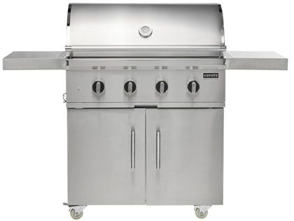 Coyote CL-Series 36-Inch 4-Burner Freestanding Gas Grill on Cart