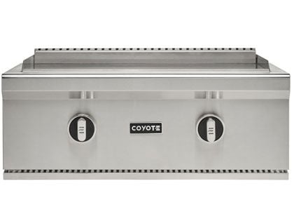Coyote 30-Inch Built-In Flat Top Gas Grill