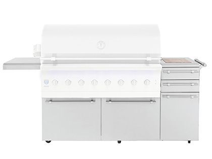 American Made Grills Muscle or Encore 54-Inch Stainless Steel Grill Cart