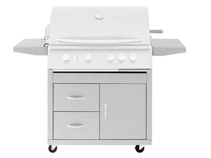 Summerset 32-Inch Gas Grill Cart For Sizzler Pro Gas Grills