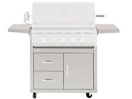 Summerset 32-Inch Deluxe Gas Grill Cart For TRL Pro Gas Grills