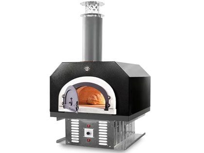 Chicago Brick Oven CBO 750 Countertop Residential Hybrid Outdoor Pizza Oven - Solar Black