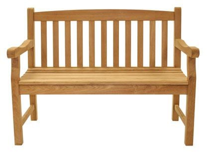 Classic 47-Inch Teak Patio Bench