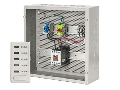 Bull Single Heater Contactor Panel with Digital Timer for Bull Power Warm Infrared Heater