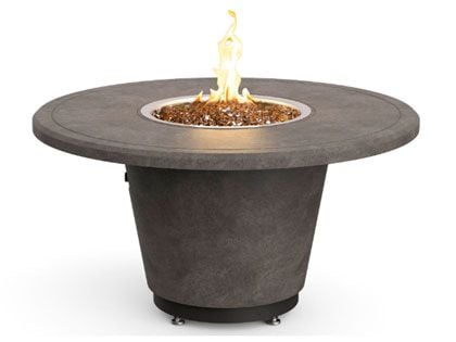 American Fyre Designs 48-Inch Cosmopolitan Round Firetable with FyreStarter Ignition System