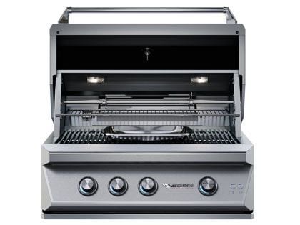 Twin Eagles 36-Inch 3-Burner Built-In Gas Grill with Sear Zone & Infrared Rotisserie Burner