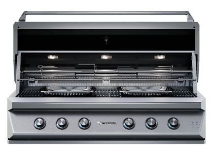 Twin Eagles 54-Inch 4-Burner Built-In Gas Grill with Sear Zone & Two Infrared Rotisserie Burners