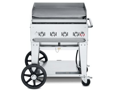 Crown Verity 30-Inch Mobile Propane Gas Griddle