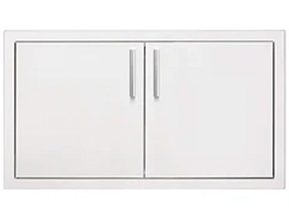 Summerset 33-Inch Stainless Steel Flush Mount Double Access Door with Hidden Hinge
