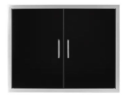 Wildfire 30 X 24 Black 304 Stainless Steel Double Access Door 