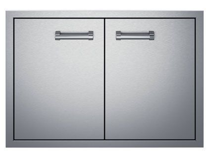 Delta Heat 30-Inch Stainless Steel Double Access Doors
