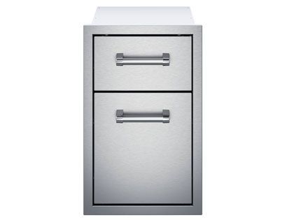 Delta Heat 13-Inch Stainless Steel Double Access Drawer