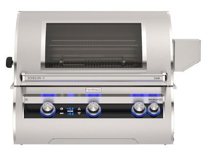 Fire Magic Echelon Diamond E660i 34-Inch Built-In Gas Grill with Digital Thermometer & Magic Window