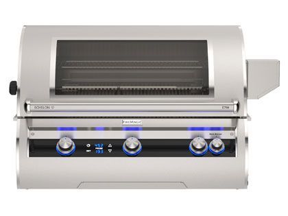Fire Magic Echelon Diamond E790i 40-Inch Built-In Gas Grill with Magic Window, Digital Thermometer & Infrared Burner