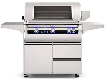 Fire Magic Echelon Diamond E790i 36-Inch Freestanding Gas Grill with One Infrared Burner, Rotisserie, Magic Window & Digital Thermometer