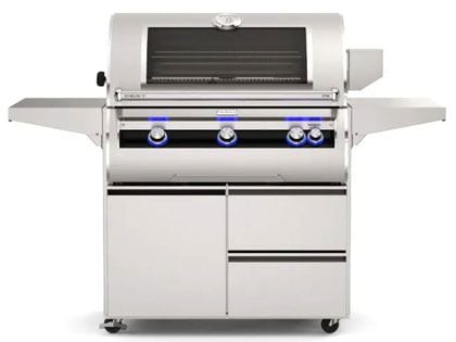 Fire Magic Echelon Diamond E790i 36-Inch Freestanding Gas Grill with Rotisserie, Infrared Burner, Magic Window & Analog Thermometer