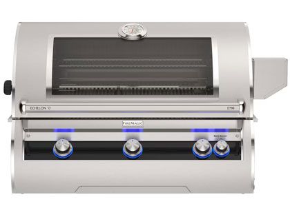 Fire Magic Echelon Diamond E790i 40-Inch Built-In Gas Grill with Magic Window & Analog Thermometer