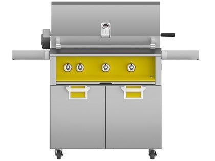 Aspire By Hestan 36-Inch Gas Grill With Infrared Sear Burner & Infrared Rotisserie Burner