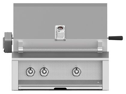 Aspire By Hestan 30-Inch Built-In Gas Grill With Infrared Sear Burner & Infrared Rotisserie Burner