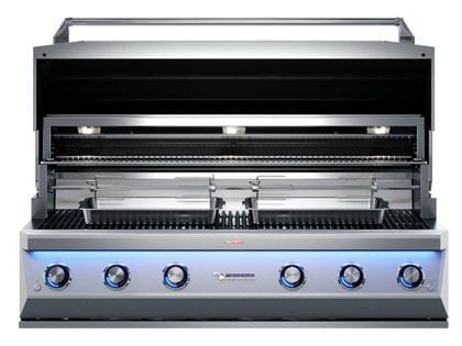 Twin Eagles Eagle One 54-Inch 4-Burner Built-In Gas Grill with Sear Zone & Two Infrared Rotisserie Burners