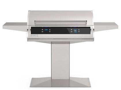 Fire Magic Electric EL500 30-Inch Post Mount Accessible ADA Electric Grill with Digital Timer and Dual Controls