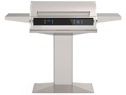 Fire Magic Electric EL500 30-Inch Post Mount Electric Grill with Digital Timer and Dual Controls