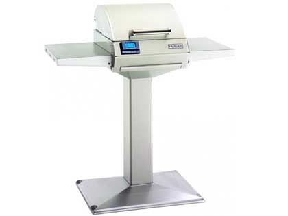 Fire Magic E251s Electric Grill On Patio Post
