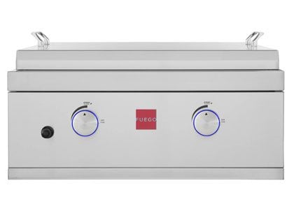 Fuego 27-Inch Stainless Steel Built-In Gas Griddle