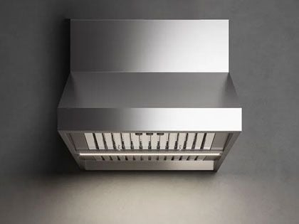 Falmec Zeus 42-Inch Outdoor Rated Wall Mounted 4-Speed 1200 CFM Vent Hood with LED Lighting