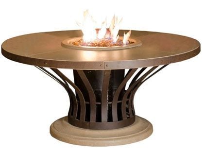 American Fyre Designs 54-Inch Fiesta Round Firetable