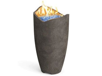 American Fyre Designs 20-Inch Wave Gas Fire Urn