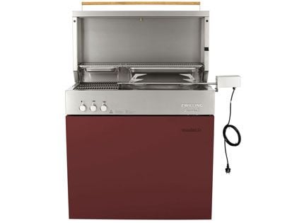 ZWILLING Flammkraft Model D Gas Grill - Ruby