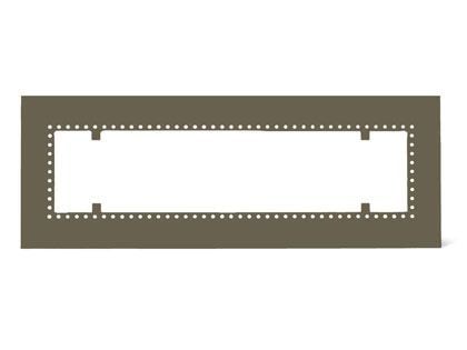 Infratech W39 Flush Mount Frame Kit For 39-Inch Electric Infrared Patio Heaters - Marine Grade