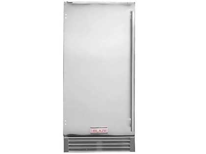 Blaze 50 Lb. 15-Inch Outdoor Rated Ice Maker With Gravity Drain