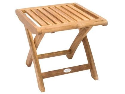 Teak Patio Ottoman