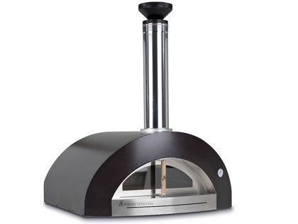 Forno Venetzia Bellagio 200 44-Inch Countertop Outdoor Wood-Fired Pizza Oven - Copper