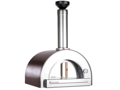Forno Venetzia Pronto 200 33-Inch Countertop Outdoor Wood-Fired Pizza Oven - Copper