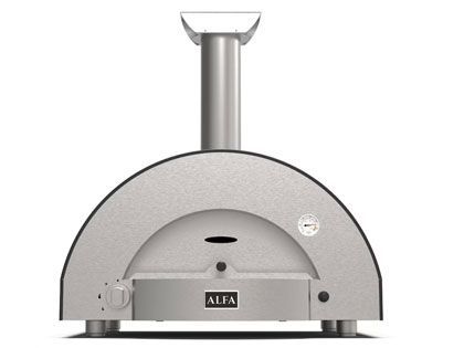 Alfa Classico 2 Pizze 38-Inch Gas Pizza Oven - Grey