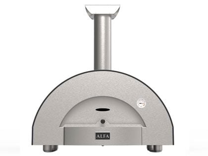 Alfa Classico 2 Pizze 38-Inch Wood Pizza Oven - Grey