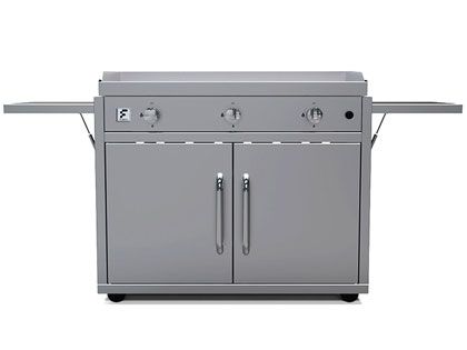 Fusion 41-Inch 3-Burner Gas Griddle on Cart