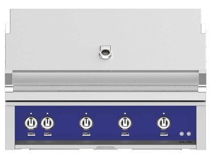 Hestan 42-Inch 4-Burner Built-In Gas Grill with Infrared Rotisserie Burner