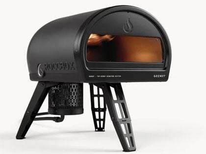 Gozney Roccbox Duel Fuel Propane Gas & Wood Fired Outdoor Pizza Oven - Black