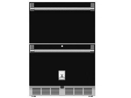 Hestan 24-Inch 5.2 Cu. Ft. Outdoor Rated Double Drawer Refrigerator