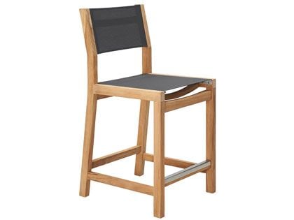 Pearl Teak Outdoor Counter Height Stool
