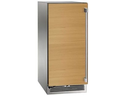 Perlick 15-Inch 2.8 cu. ft. Signature Series Marine & Coastal Series Stainless Steel Panel Ready Outdoor Beverage Center