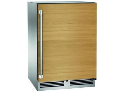 Perlick 24-Inch 5.2 cu. ft. Signature Series Stainless Steel Panel Ready Outdoor Freezer