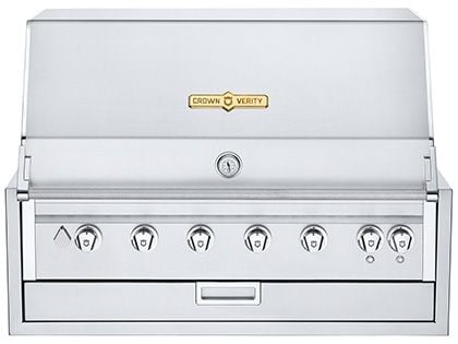 Crown Verity Infinite Series 42-Inch Built-In Gas Grill with Lighting Package