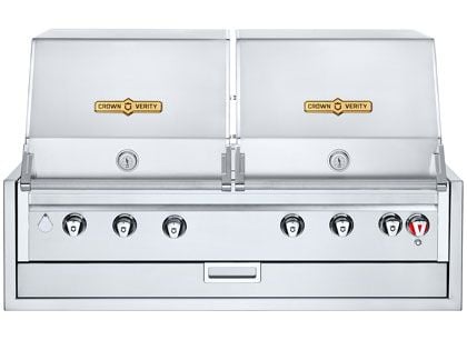 Crown Verity Infinite Series 48-Inch Built-In Dual Dome Gas Grill
