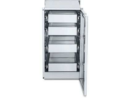 Crown Verity Infinite Series 18-Inch Stainless Steel Cabinet Module with Four Drawers