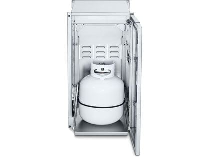 Crown Verity Infinite Series 18-Inch Stainless Steel Cabinet Module with Propane Tank Holder